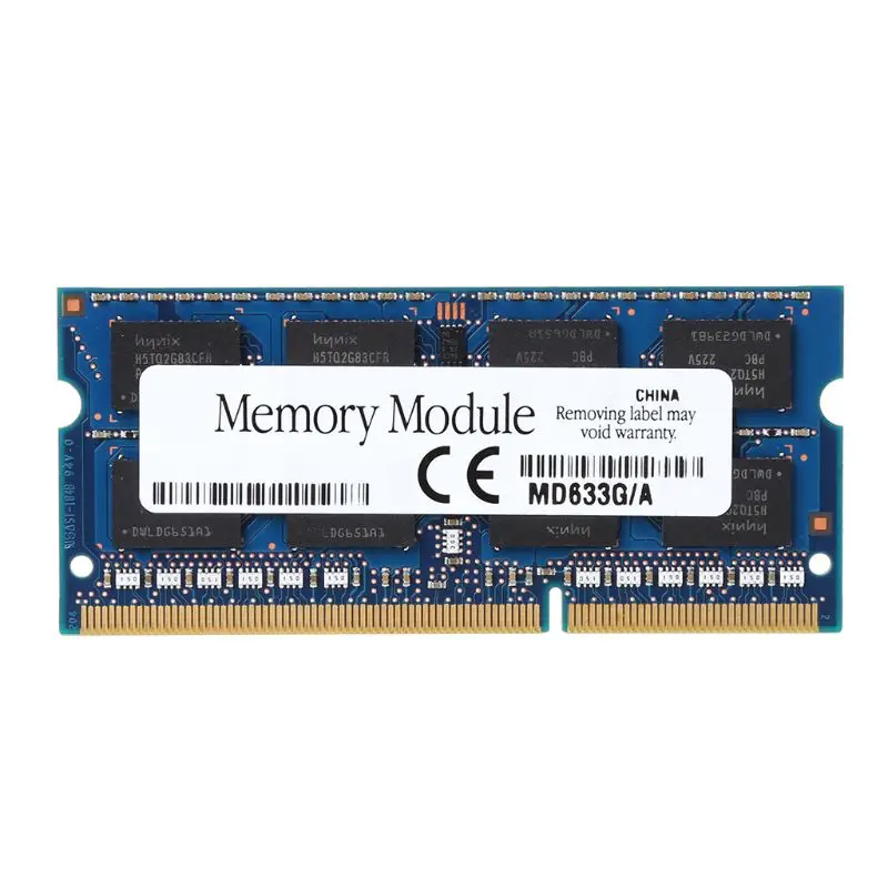 

1Pc 4GB 2Rx8 PC3-12800 PC12800 Notebook RAM SO-DIMM Memory Laptop DDR3 1600Mhz