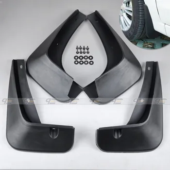 

DWCX 4 Pcs Kit ABS Black Mud Flaps Splash Guards Mudguard Mudflaps Fenders For Chevrolet Sonic / Aveo Saloon 2011 2012 2013 2014
