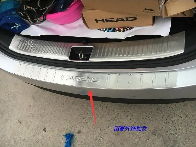 Высококачественная нержавеющая стальная наружная дверь для KIA CARENS 2013 накладки на