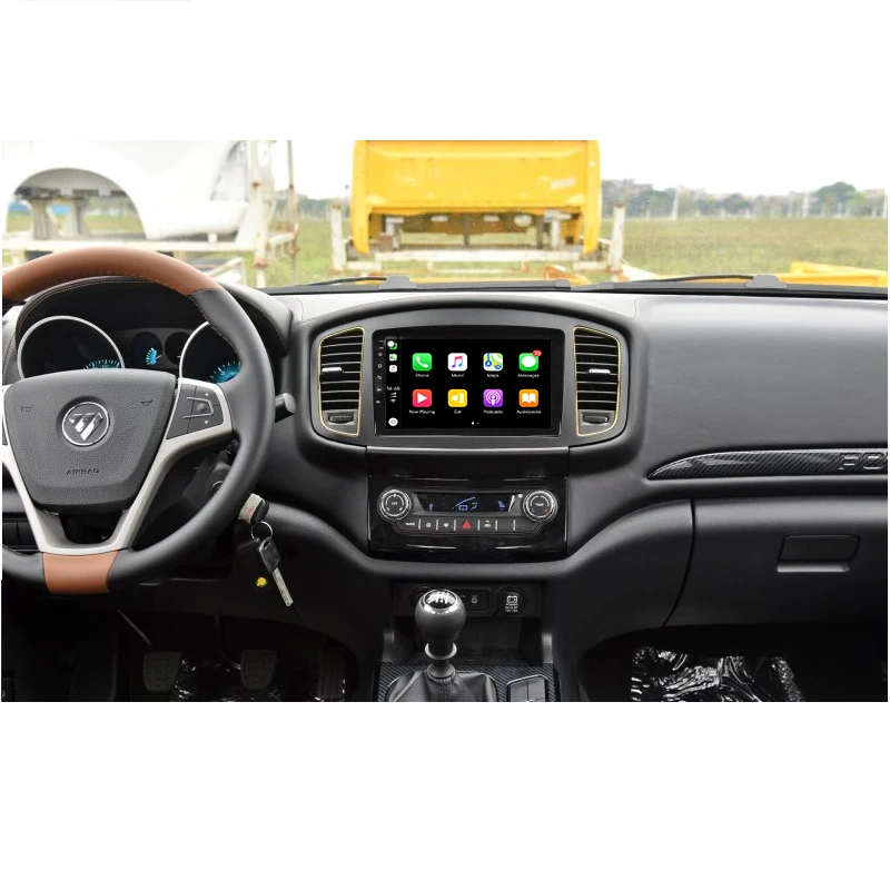 Clearance Tunland E7/savanna Android 9.0 8-core 4+64G car android gps 1din navigation for 2019 Foton Tunland E7/savanna 1