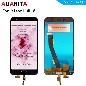 

5.15" LCD For Xiaomi mi 6 xiaomi6 MI6 LCD Display+Touch panel Screen Fingerprint Digitizer with frame Assembly for xiaomi 6