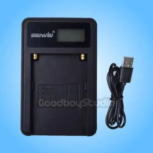

USB Battery Charger for Sony NP-FM50 FM70 FM90 QM71D 91D NP-F500H NP-F550 F570