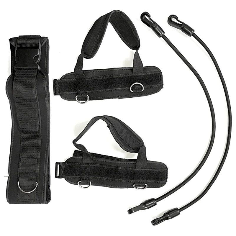 

Multifunction Fitness Elastic Leg Pull Rope Sport Rope Squat Dumbbell Training Basketball Running Bounce Pull Belt