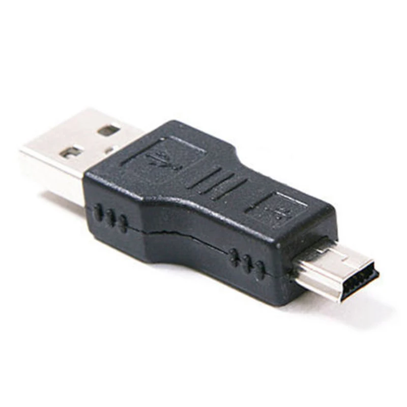 Новый 5 контактный Переходник USB A к Мини кабелю передачи данных