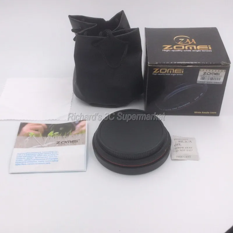 ZOMEI 58 мм 0.45X Широкоугольный объектив ультра тонкий с многослойным покрытием AGC Оптический Pro MC AF Цифровой широкий конвертер для Nikon sony