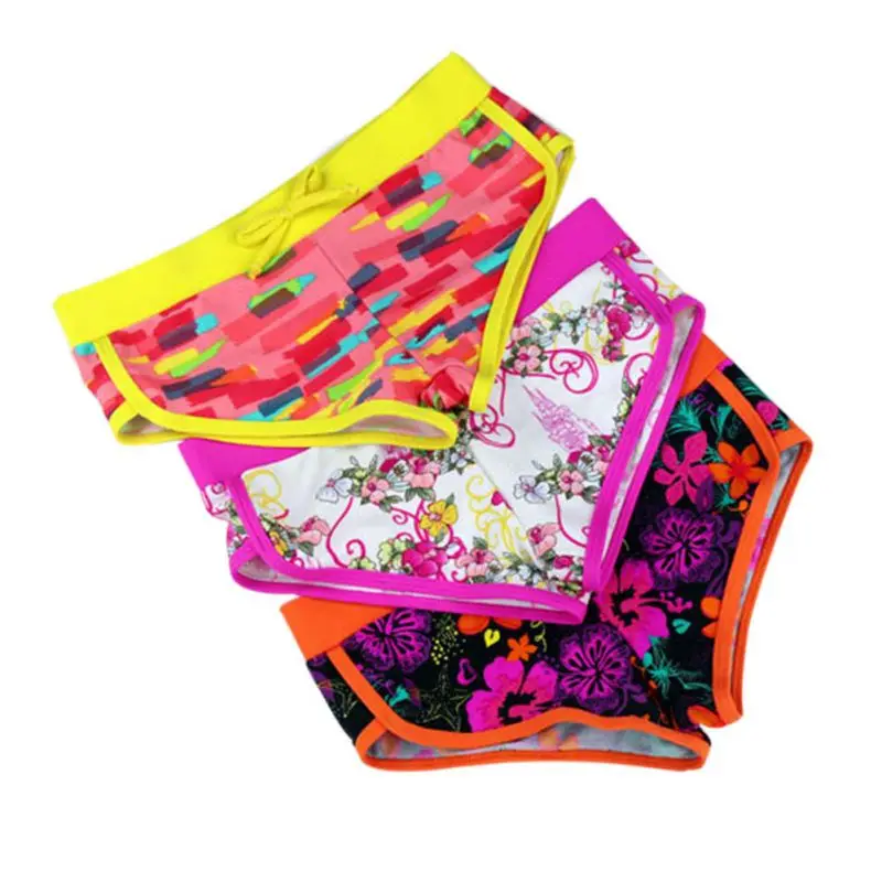 

Cute Girl Swimsuits Flower Pattern Split Bikini Swimwear Cartoon Infantil Children Two Pieces Baby Bathing Suits