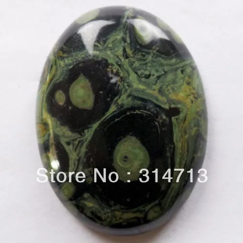 

(Min.order 10$ mix) Free shipping Wholesale Natural New Kambaba Jaspers Oval CAB CABOCHON 40x30x7mm