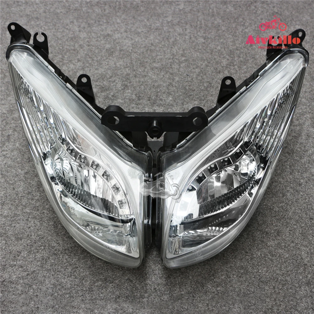 Высококачественная светодиодная фара в сборе для мотоцикла Yamaha T max 500 2008 2011 TMAX500 09