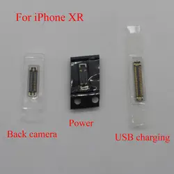 10 шт./лот оригинальный новый мощность/задняя камера/зарядка через usb штекер FPC Разъем для iPhone XR на материнской плате