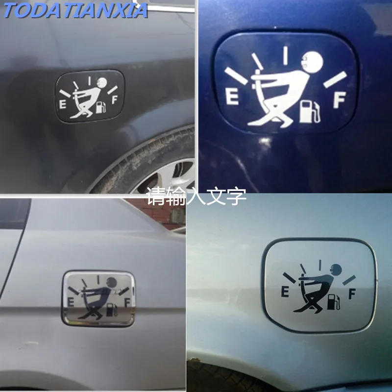

Car Styling Car Fuel Gage Stickers FOR prius golf mk3 citroen saxo chr toyota peugeot 406 tiguan mk2 renault kadjar vw eos