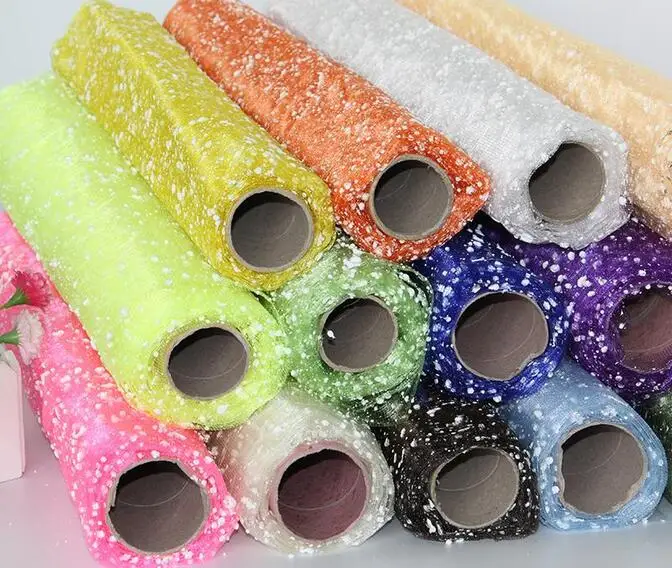 52cm*4 yards 10 colors can choose gauze flower wrapping paper gauze