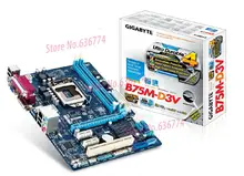 ga-b75m-d3v b75 Motherboard PCI-E 3.0 LGA 1155 Perfect USB3.0 Micro ATX DVI VGA Desktop motherboard