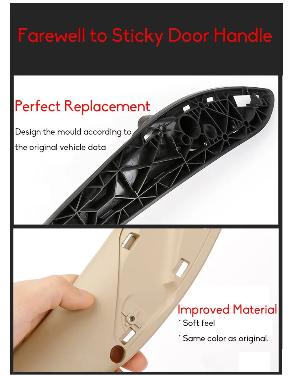 Door handles for BWM 3 8