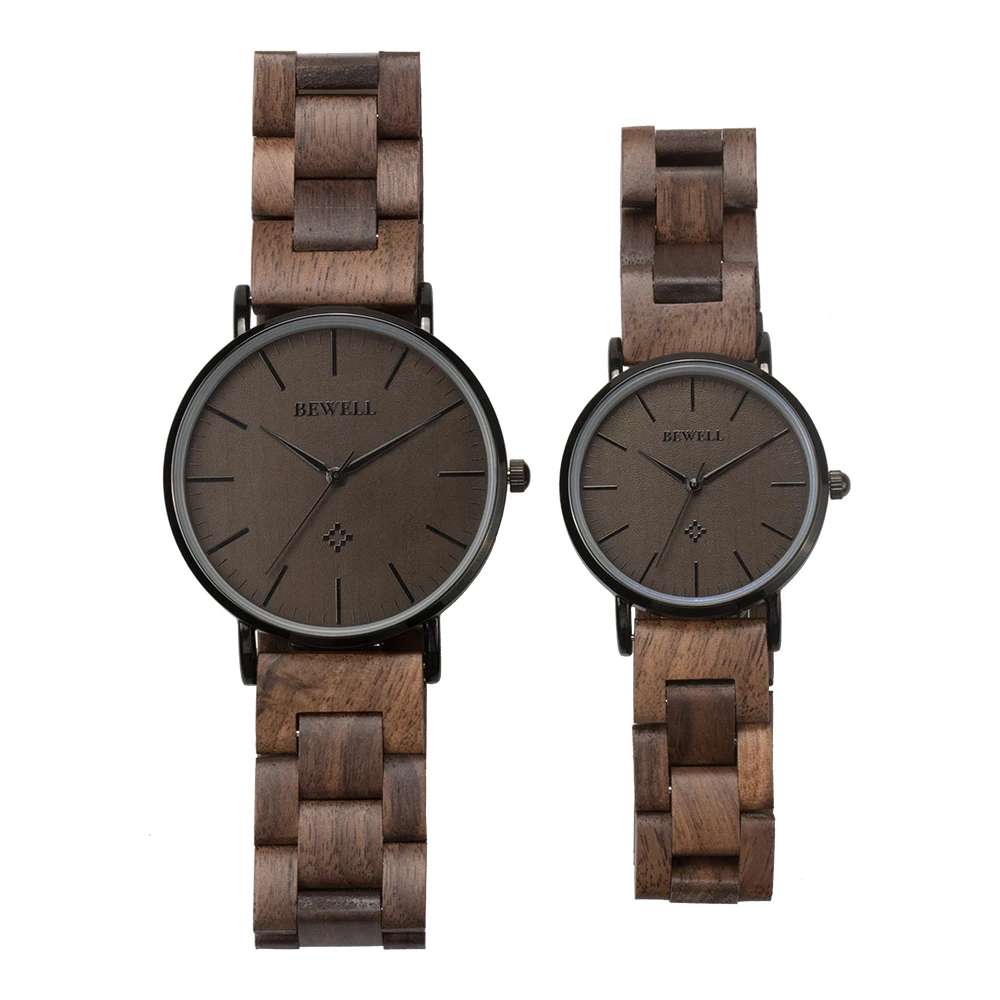 

BEWELL ZS-W163A Watch Men Watches Quartz Man/Women Optional Ultra Thin Wood Luxury Watch Brand Fashion Gift Wrist Watch Men