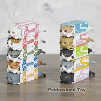 

Hot sale Cartoon Hacottishfold Scottish Fold Cats Action Figures Model Doll For Kids Gifts