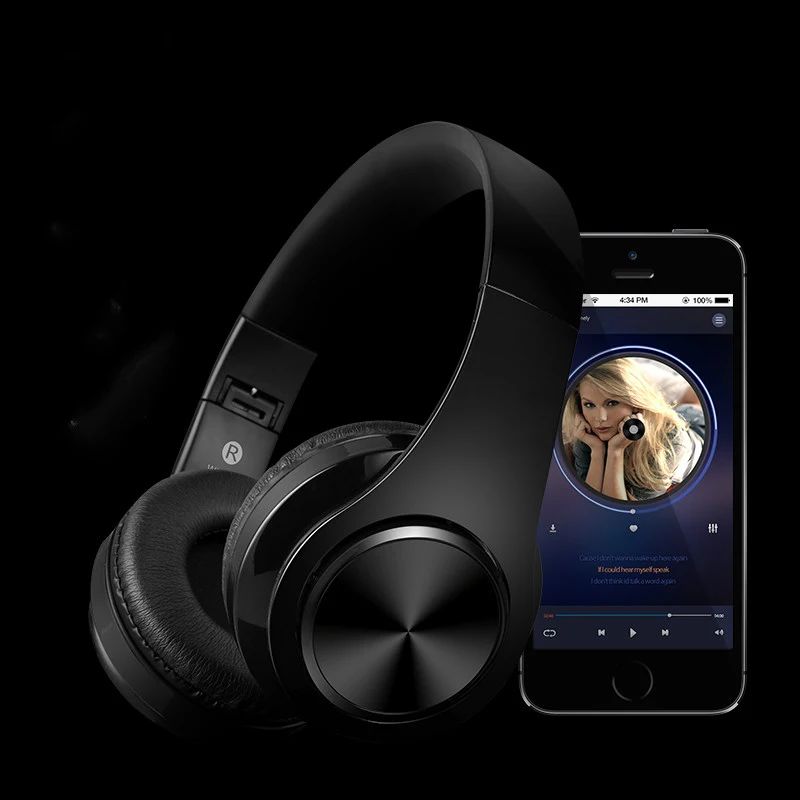 Стереонаушники с громкой связью аудио наушники Bluetooth гарнитура беспроводные для