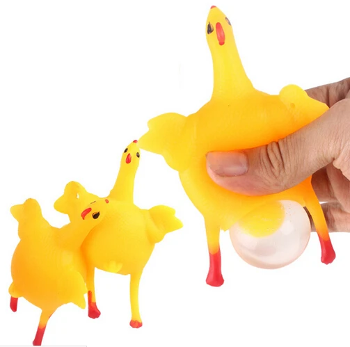 Сюрприз игрушка антистресс Squeeze игрушки курицы и яйца Забавный Squishy новизны