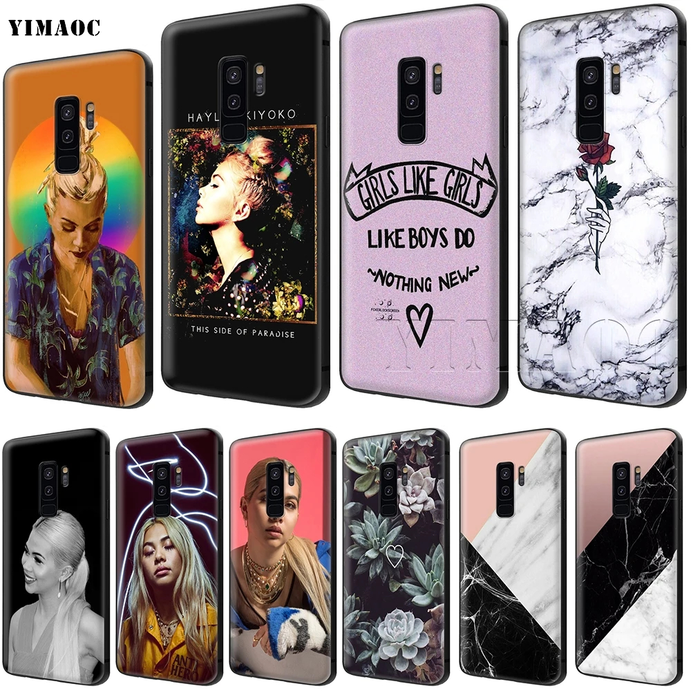 

YIMAOC Hayley Kiyoko Soft Silicone Case for Samsung Galaxy S6 S7 Edge S8 S9 Plus A3 A5 A6 Note 8 9