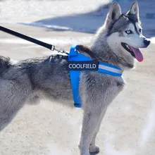 

COOLFIELD Dog rope hyena chain dog leash medium large dog golden hair labrador vest chest strap Harnesses Leads