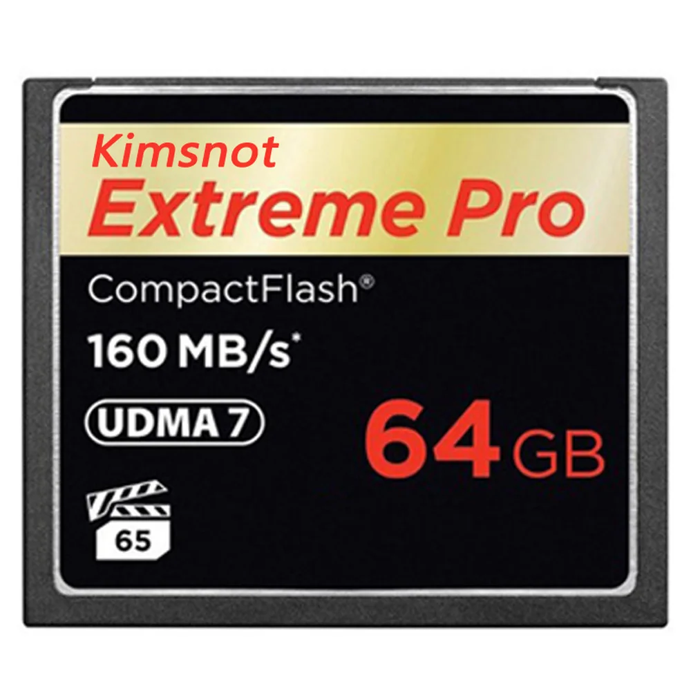 Kimsnot Extreme Pro карты памяти Compact Flash карта 32GB 64GB 128GB 256GB CF Compactflash высокое Скорость 160