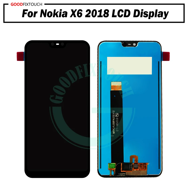 For Nokia X6 2018 LCD Display 05