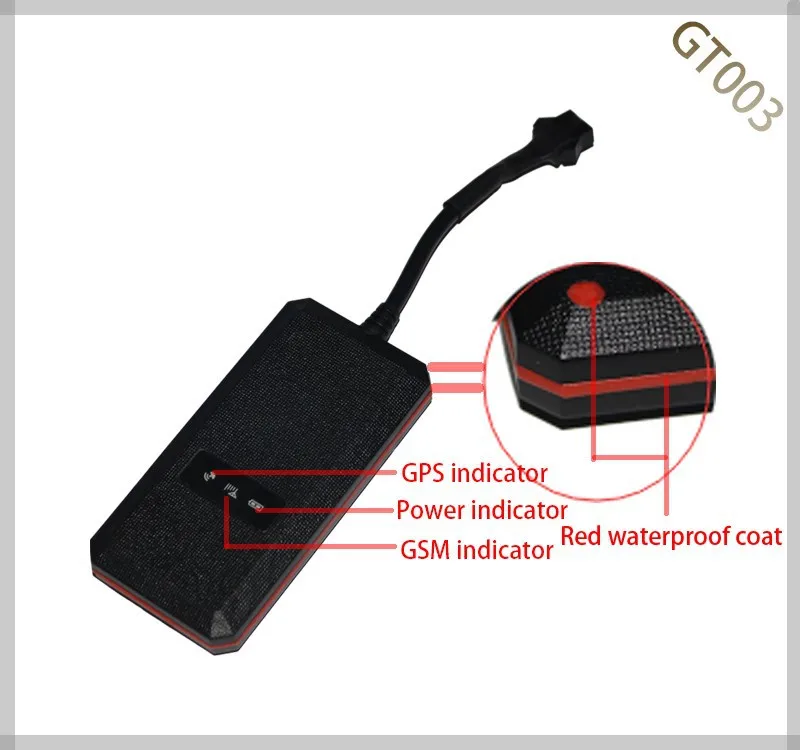 DYEGOO gps быстрое положение автомобиля и мотоцикла gps GPRS трекер GT003