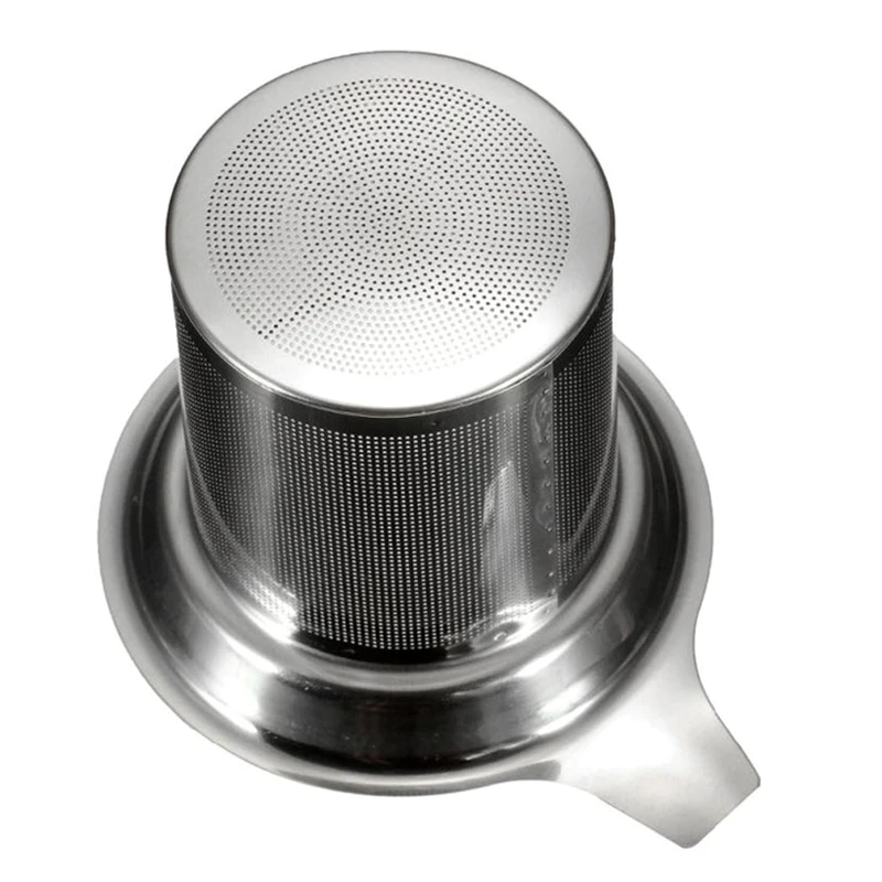 Reusable Stainless Steel Tea Strainer Mesh Infuser Basket Loose Tea Leaf Infuser Spice Herb Filter for Mug Teapot Tea Accessories (4)