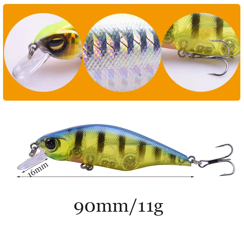 1 قطعة أسماك 90 مللي متر 11g الأسماك أسماك الذكية إغراء Wobblers الطازجة المياه المالحة المرقط إغراء أسماك الصيد السحر 1 قطعة أسماك 90 مللي متر 11g الأسماك أسماك الذكية إغراء Wobblers الطازجة المياه المالحة المرقط إغراء أسماك الصيد السحر