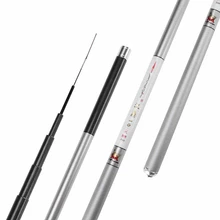 Высокое качество углеродного волокна портативная Удочка рыболовная удочка Мощность XH Super Light 2,7/3,6/4,5/5,4/6,3 м Тайвань Рыболовные снасти