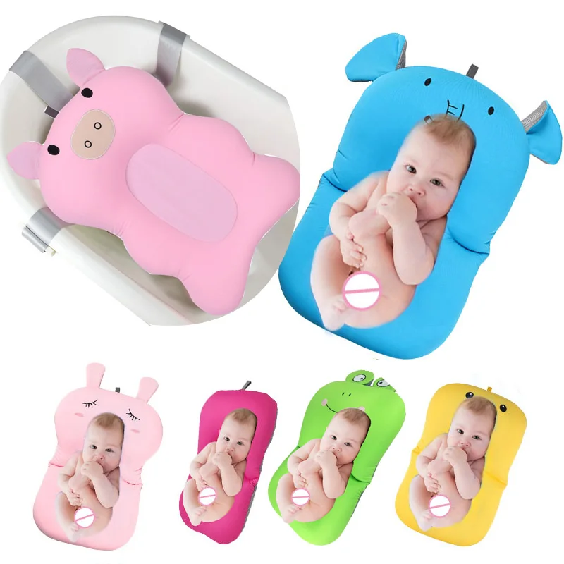 Baby Shower Air Cushion Bed Младенцы Детские коврик для ванной Нескользящая Ванна коврик новорожденный безопасность безопасности сиденье для