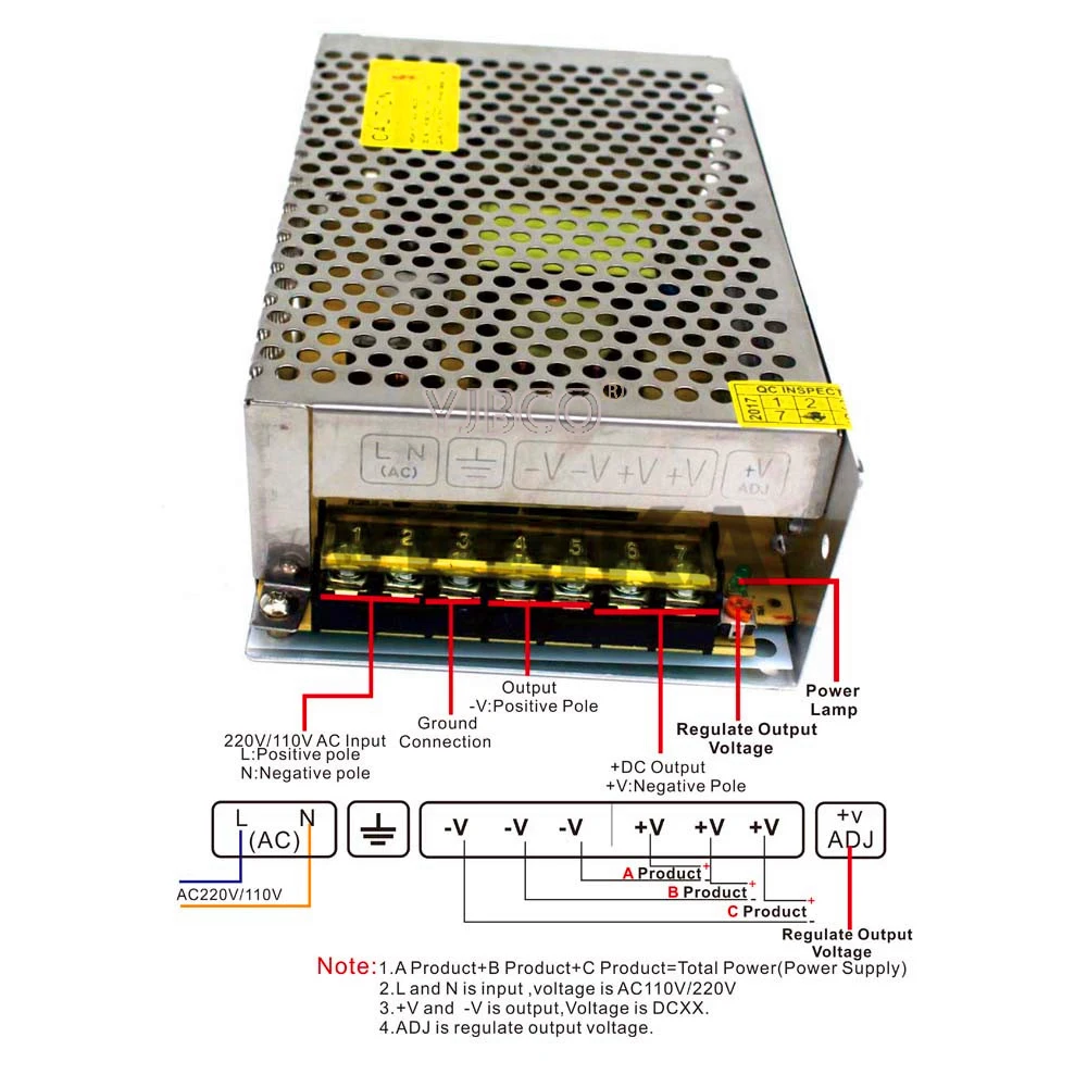 DC9V 2A/3A/5A/22A/30A регулируемое переключение Питание AC110V 220 V DC/DC 9 v Светодиодный драйвер Трансформатор для Светодиодные ленты света с ЧПУ