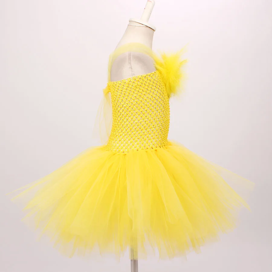 1Set Children Tutu Dress Baby Girls Birthday Party Dress Kids Halloween Chicken Costume Outfit Girls Animal Fancy Dress Up (14)