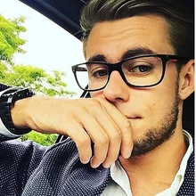 Модные женские очки, оправа для мужчин, черная оправа для очков, винтажные Квадратные прозрачные линзы, очки, оптическая оправа для очков