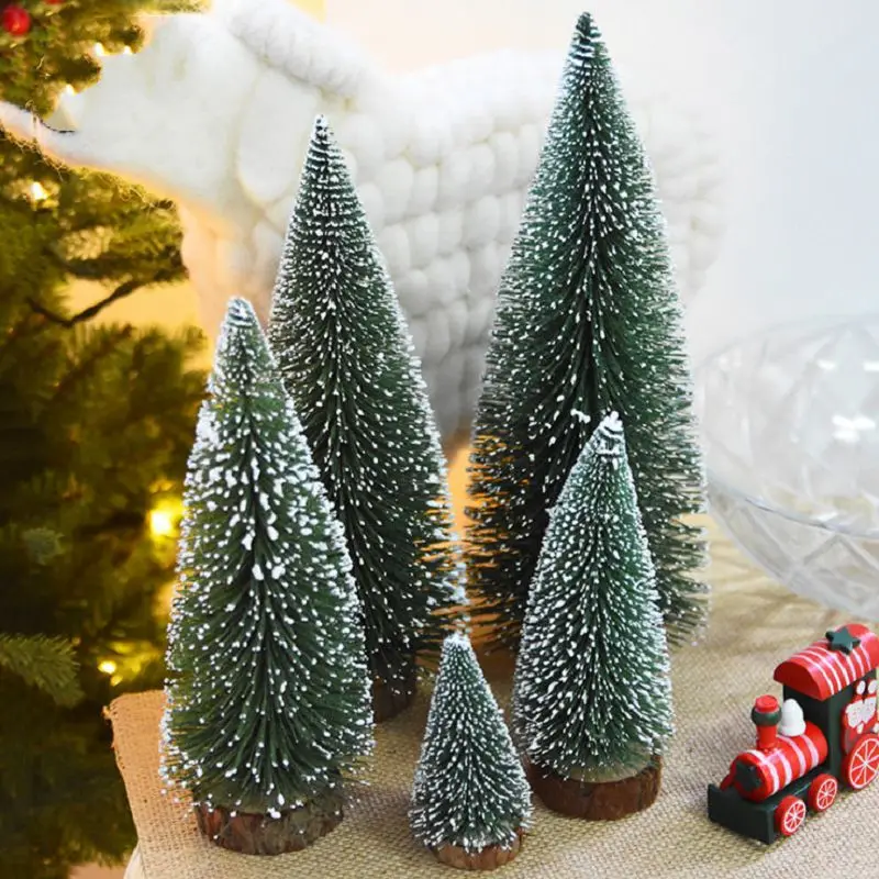 

10cm 15cm 20cm 25cm christmas mini Desktop tree christmas decorations for home navidad 2018 kerst natal tree decorations kerst