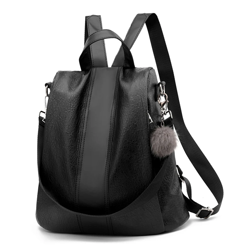 Nevenka 2018 Women Backpacks Fashion Leather Satchel Bags Sac Zipper Bags Casual Shoulder Bags Mochila08