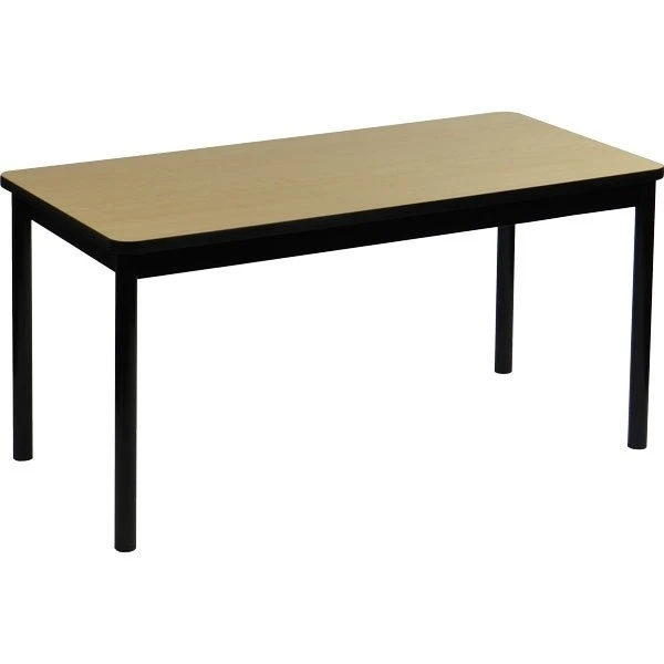 Correll LR2448-16 High Pressure Library Table 24 x 48 x 29 in. - Fusion Maple (1)