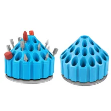 Портативный стоматологический лабораторный вращающийся ящик для инструментов держатель Шлифовальная головка коробка для хранения