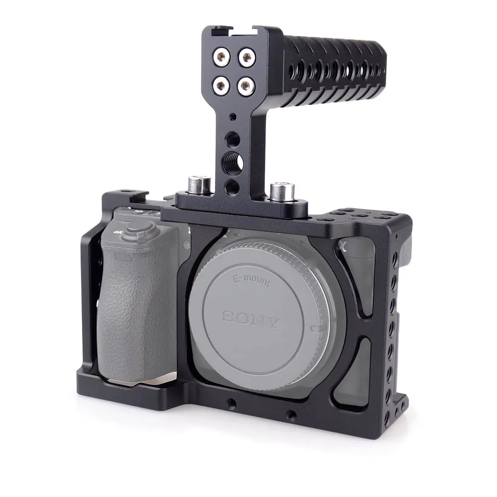 MAGICRIG DSLR Camera Cage with Top Handle for Sony A6000/ A6300/ A6500