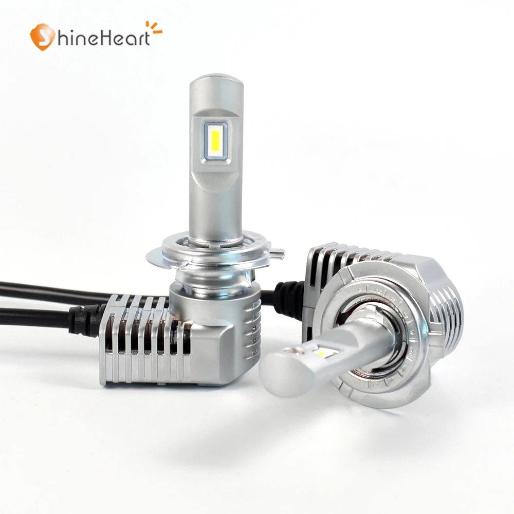 Energy saving Mini size 12V LED auto headlights H7 H8 H9 H11 9005 9006 9012 5202