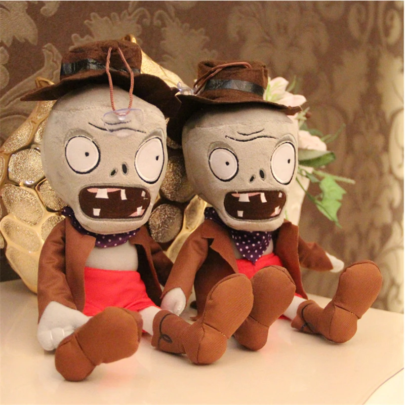 Hot sale 28cm Plants vs Zombie Figure Plush Toys Staffed Plush Doll