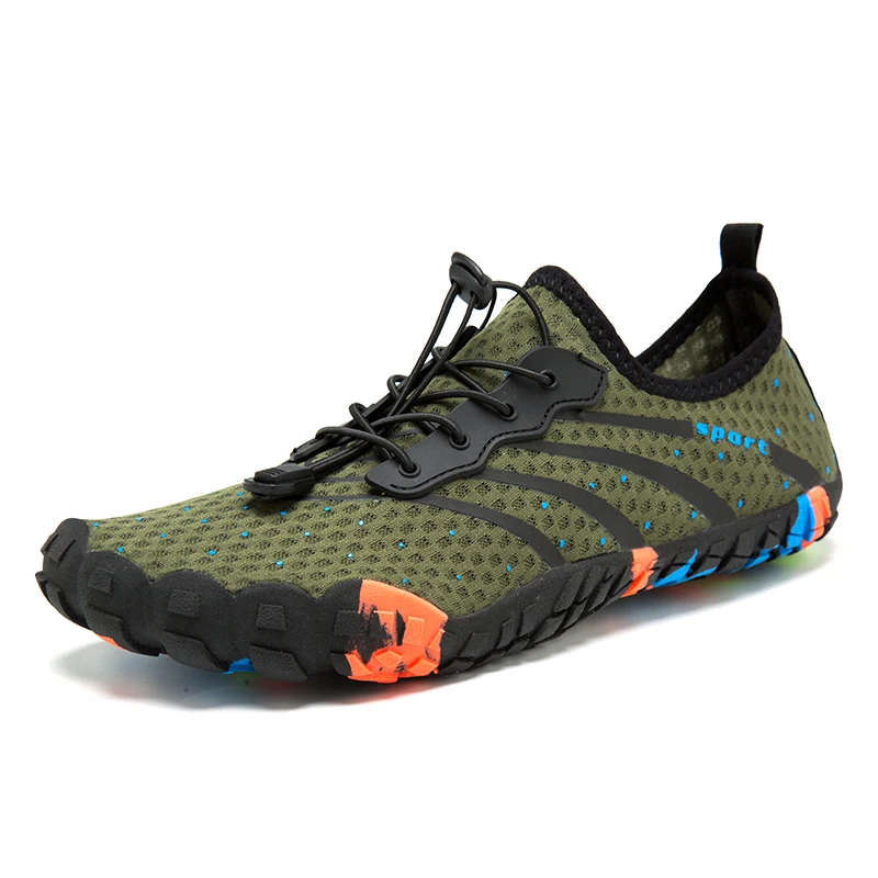 

Summer Shoes Men Breathable Aqua Shoes Beach Sandals Adult Slippers Sport Upstream Shoes Women Diving Socks Tenis Masculino