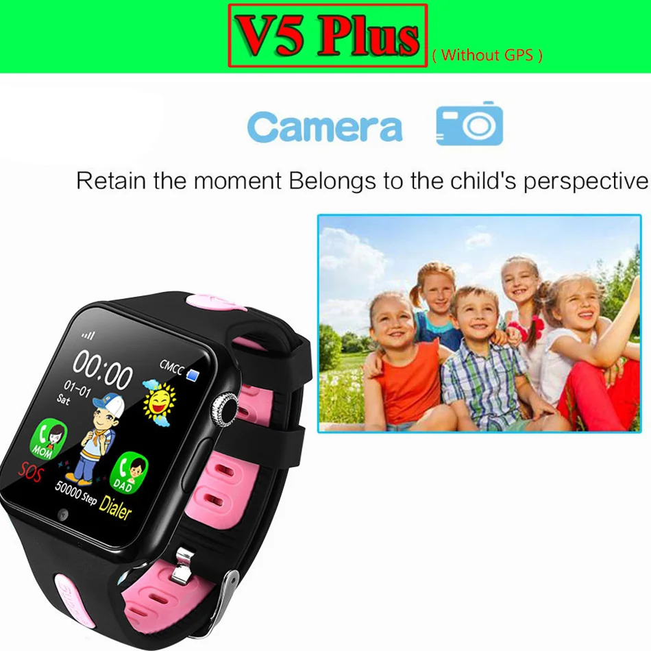 V5K GPS Смарт часы, V5+ V5 Plus LBS, Детская безопасность анти-потеря трекер жизни водонепроницаемый 1,54 ''экран Камера ребенок безопасный SOS часы
