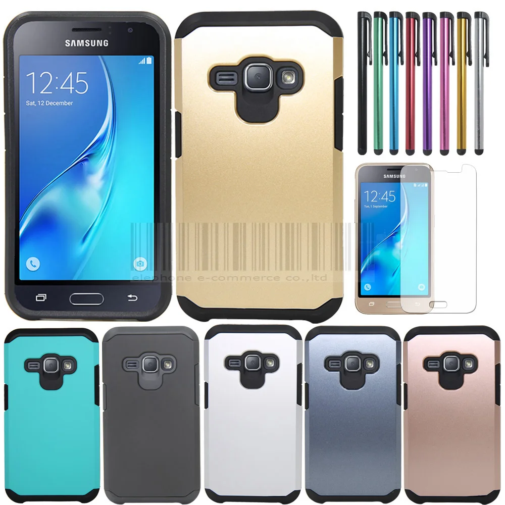 2в1 двойной защитный тонкий армированный жесткий чехол для Samsung Galaxy Amp 2 с