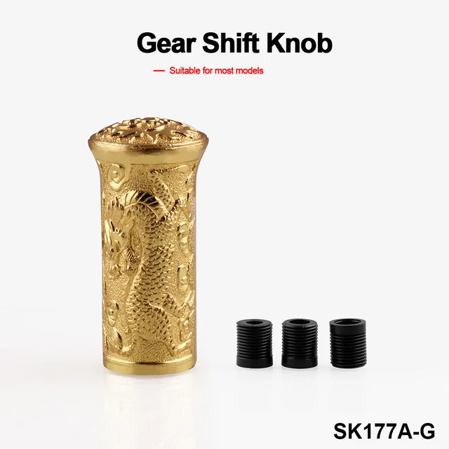 Buy Retro Dragon Shift Knob 89mm Height Metal Weighted
