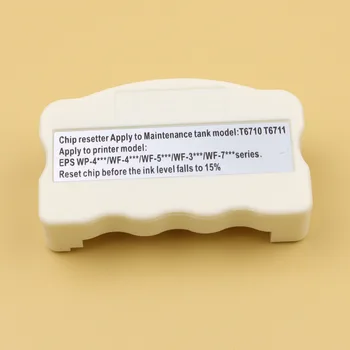 

4 pcs/lot T6710 T6711 chip resetter for Epson WF-3520DWF WF-3540DTWF WF-3620DWF waste ink tank chips