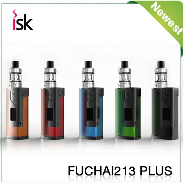 100 Original Sigelei Fuchai 213 Plus mod box with Atomizer 10 230W Color Screen Electronic Cigarette