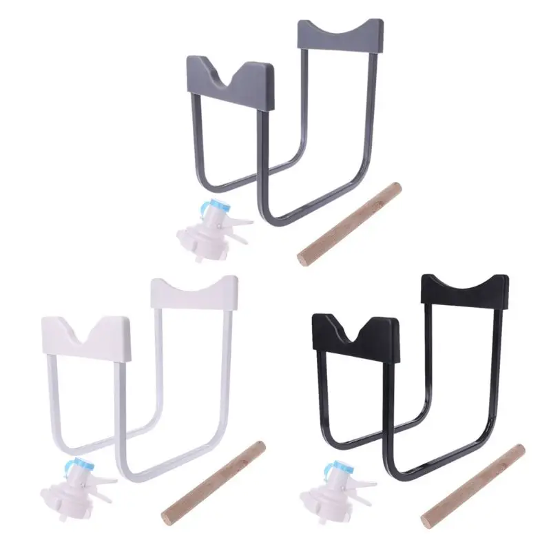 

1Set 5 Gallon Water Jug Bottle Cooler Dispenser Stand Rack Holder Non Slip with 55mm Valve Faucet Tap Spigot Detachable