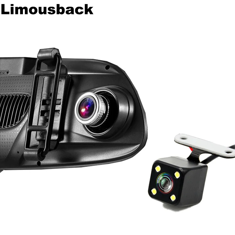 Автомобильный видеорегистратор Limousback Full HD 1080P 7 0 дюймов сенсорный двойной