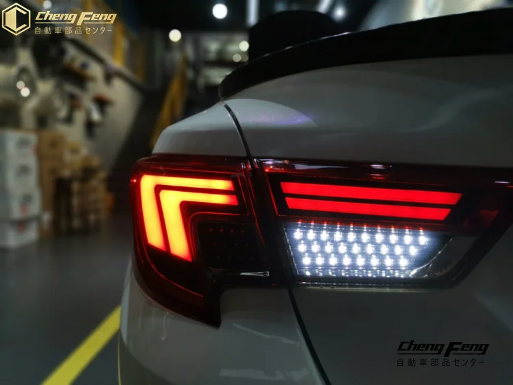 Автомобильный Стайлинг для Toyota Reiz задняя фара 2013- Mark X светодиодный задний фонарь DRL+ тормоз+ Парк+ сигнал+ задний фонарь