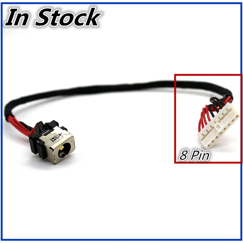 New Laptop DC Power Jack Cable For ASUS FX553 FX553V FX553VD FX553VE FX553VW Charging Connector Port Socket Wire Cord | Компьютеры и